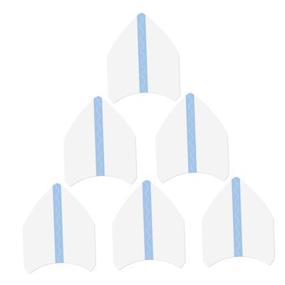 Transparent Thigh Chafing Protection Stickers, 6 Pieces