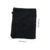 VALICLUD 3-Pack Microfiber Facial Cleansing Gloves, Black view 2