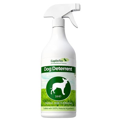 CaplinTec Outdoor Dog Deterrent Spray, Natural Urine Control, 1 L