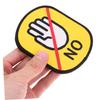 Pack of Warning Stickers for Dog Leashes and Collars view 3