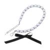 Toyvian Adjustable Pet Pearl Collar with Bow view 1