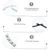 Toyvian Adjustable Pet Pearl Collar with Bow view 3