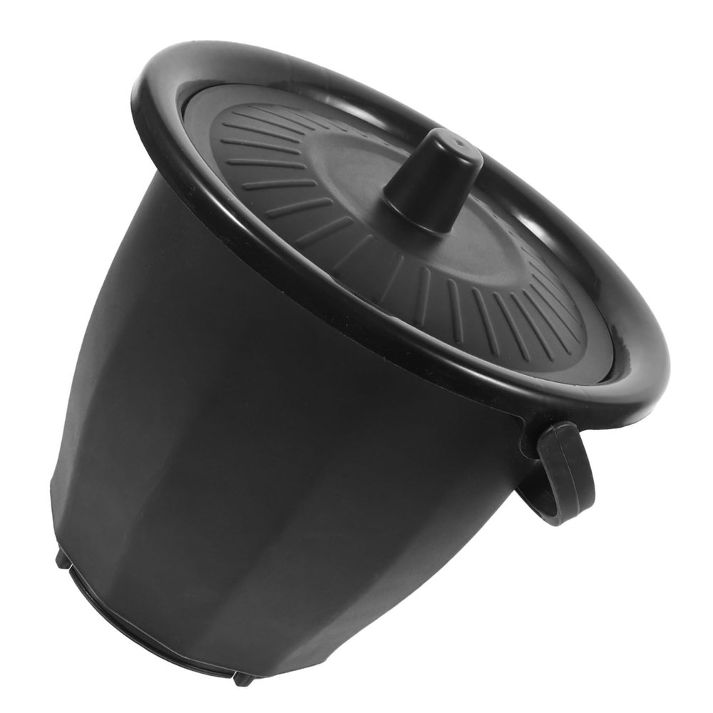 BESTYASH Bedpan for Adult Women, Portable Plastic Urinal with Lid