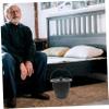 BESTYASH Bedpan for Adult Women, Portable Plastic Urinal with Lid view 3