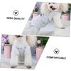 Puppy Diaper Pants with Suspenders, Absorbent and Breathable, Striped view 2