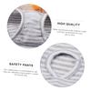 Puppy Diaper Pants with Suspenders, Absorbent and Breathable, Striped view 3