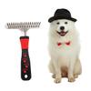 UPKOCH Dog Grooming Comb, Plastic and Metal, for Removing Knots and Dander view 3