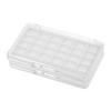 Empty 24-Compartment Lipstick Palette, White, ABS/PP, 2-Piece Set view 1
