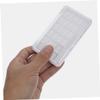 Empty 24-Compartment Lipstick Palette, White, ABS/PP, 2-Piece Set view 4