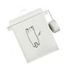 IMIKEYA Airtight Iron Dog Food Storage Container view 1