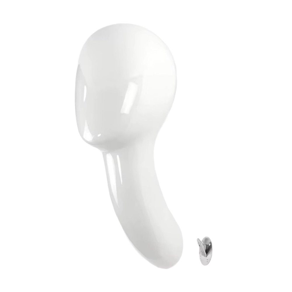 jojomis Fiberglass Wig Stand with Wall Mount, 16 in