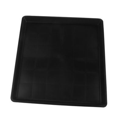 JOINPAYA Black Smooth Plastic Floor Tray for Dog Crates