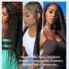 16-Inch Straight Brazilian Human Hair for Braids, Weftless, 100 g/Pack view 4