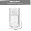 10 ml Refillable Powder Bottle for Loose Powder, Transparent view 2