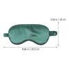 OUNONA Stress-Relieving Silk Sleep Masks, 3-Pack, Green view 3