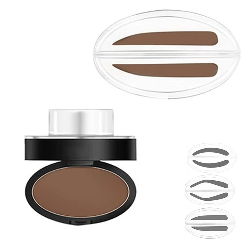 Fresheight Deluxe Eyebrow Stamp Set, Light Brown
