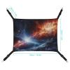 HETVBNS Outer Space Stars Pet Hammock for Cats & Dogs, Soft Breathable Canvas, Adjustable Straps, Small to Medium Pets view 2