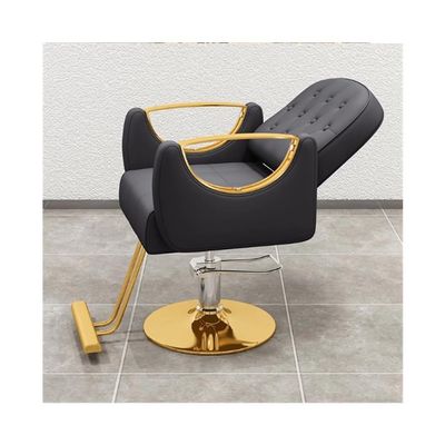Lijiaxiuyc-101 Hair Salon Styling Chair, Adjustable and Swivel, Black