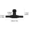Fish Tank Air Pump Valve, PVC Connector, 3.9 x 2.7 x 0.9 cm, Portable, Easy Installation, Aquarium Air Control (30 Pack) view 2
