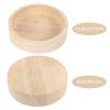 Spill-Resistant Wooden Food Bowl for Small Animals view 3