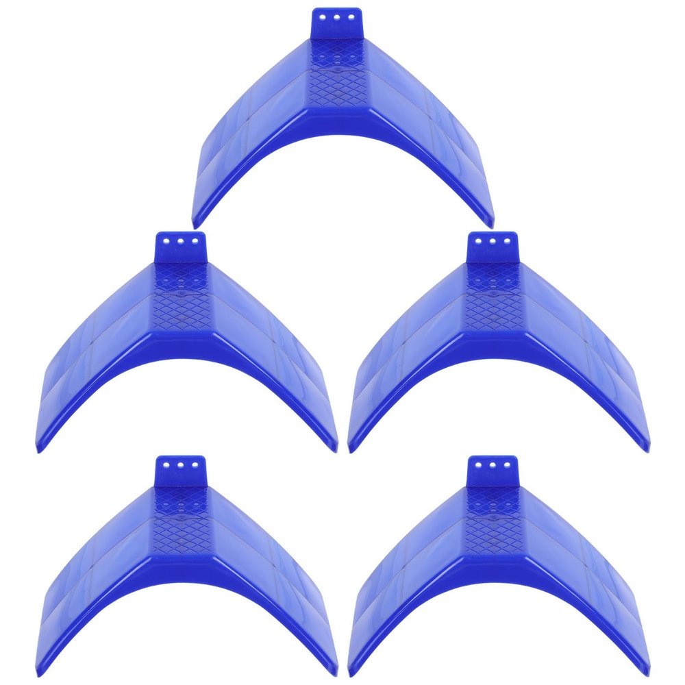 5-Piece Blue PP Pigeon Perches for Outdoor Use