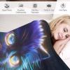 LLXXHH Flannel Cat Throw Blanket, Extra-Soft All-Season Couch Blanket view 3