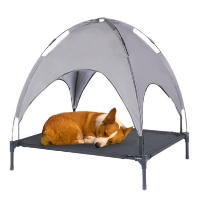 Dog Tent Bed - Indoor Dog Tent, Foldable with Sun Protection, Insulated, Breathable and High Durability for Apartments, Terraces, and Large & Small Dog Breeds