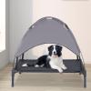 Dog Tent Bed - Indoor Dog Tent, Foldable with Sun Protection, Insulated, Breathable and High Durability for Apartments, Terraces, and Large & Small Dog Breeds view 2