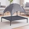 Dog Tent Bed - Indoor Dog Tent, Foldable with Sun Protection, Insulated, Breathable and High Durability for Apartments, Terraces, and Large & Small Dog Breeds view 3