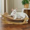 Cat Lounge Chair with Sisal Scratching Bed view 3