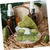 VALICLUD Green Jade Mushroom-Shaped Facial Massage Tools, 2-Piece Set view 3