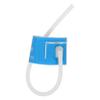 Portable Veterinary Pet Cuff for Dogs and Puppies, Blue view 1