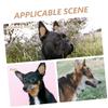UPKOCH Dog Ear Stand Supports for Correction, 1 Pair, Milk Calcium, Coffee view 3