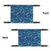 EdWal Soft Cat Hammock with Blue Pineapple Print view 2