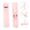 CALLARON 2-Piece Mini Plastic Eyelash Curler, Pink view 2
