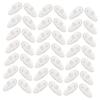 Silicone Nose Pads with Plastic Holders, 20 Non-Slip Pairs for Glasses view 1