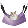 EdWal Romantic Soft Cat Hammock with Lavender Pattern view 1