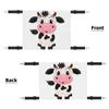 EdWal Soft Hammock with Cartoon Cow Print for Cats and Small Pets view 2