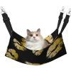 EdWal Soft Cat Hammock with Gold Lip Print view 1