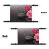 EdWal Spa Stone and Rose Flower Print Hammock for Cats and Small Pets view 2