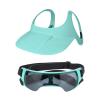 Dog Baseball Cap and Sunglasses Set with UV Protection view 1