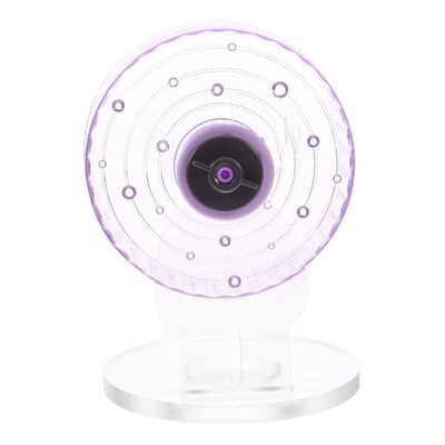 Silent Hamster Wheel for Chinchillas and Mice, PVC, 1 Set