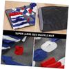 ERINGOGO Blue Felt Snuffle Mat for Dogs, Slow Feeding and Training view 2