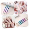 OATIPHO 3-Piece Double-Sided Nail Art Pens with Nylon Brushes for Precise Manicure Design and DIY Nail Painting view 3