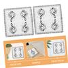 Birthday Paper Napkins with Musical Note Design, 40-Count view 3