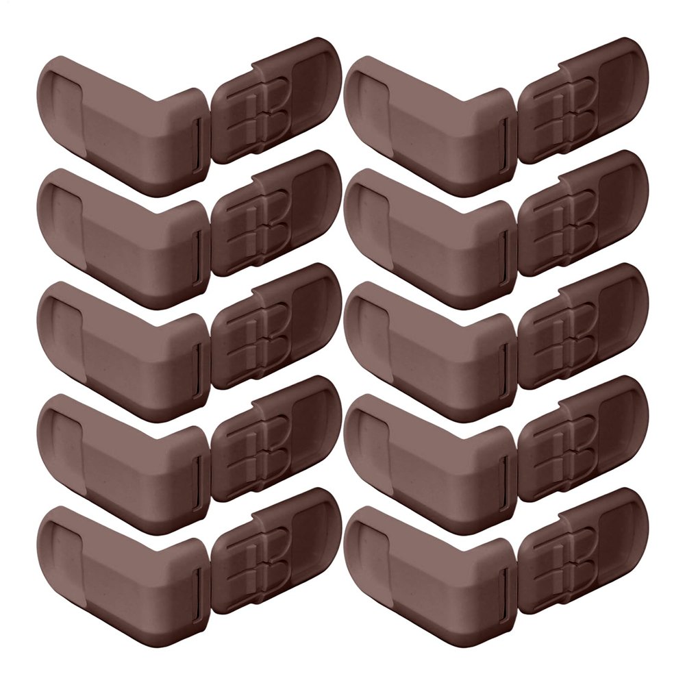 10-Pack Childproof Cabinet and Drawer Locks