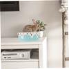 Blue Ceramic Food Bowl for Small Pets, 1 Count view 4