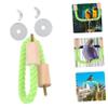 Parrot Perch Standing Toy, 2-Pack, Green Cotton Rope view 2