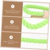 Parrot Perch Standing Toy, 2-Pack, Green Cotton Rope view 4