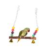 Abaodam Colorful Wooden Bead Swing for Parrots view 1